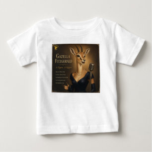 Camiseta De Bebé Álbum de Gazella Fitzgerald: una parodia