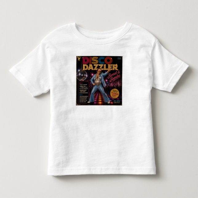 Camiseta De Bebé Álbum Disco Dazzler (Anverso)