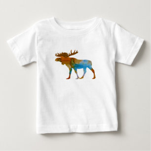 Camiseta De Bebé Alces