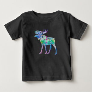 Camiseta De Bebé Alces canadienses