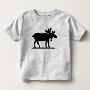 Camiseta De Bebé Alces en el flojo