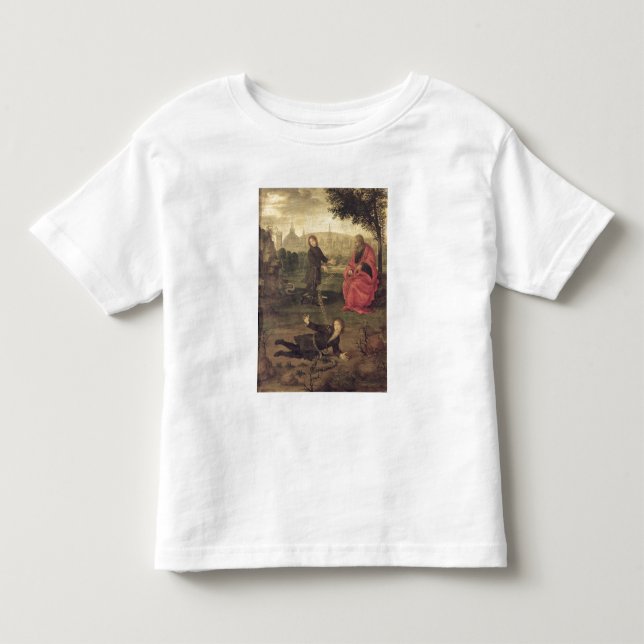 Camiseta De Bebé Alegoría, c.1485-90 (aceite en el panel) (Anverso)