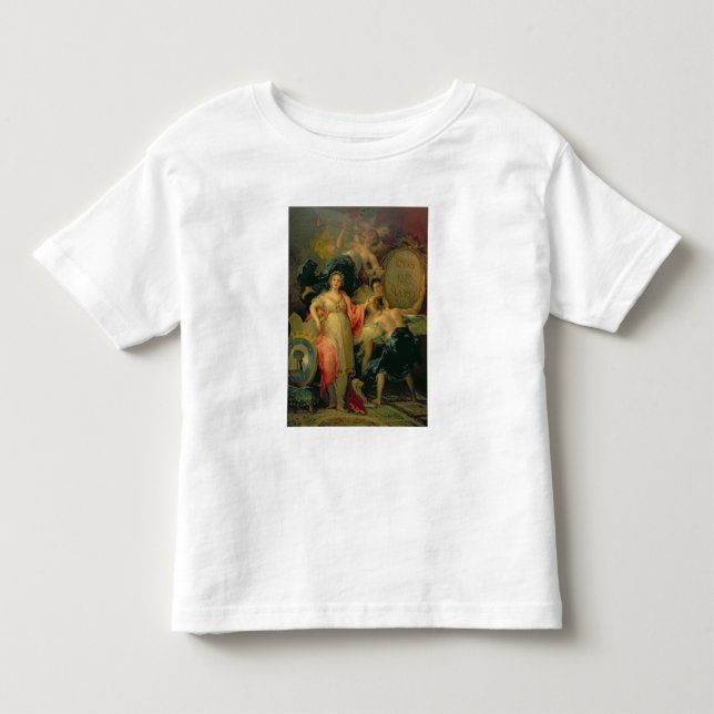 Camiseta De Bebé Alegoría de la ciudad de Madrid, 1810 (Anverso)