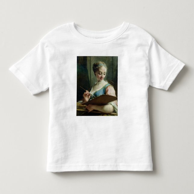 Camiseta De Bebé Alegoría de la pintura (Anverso)