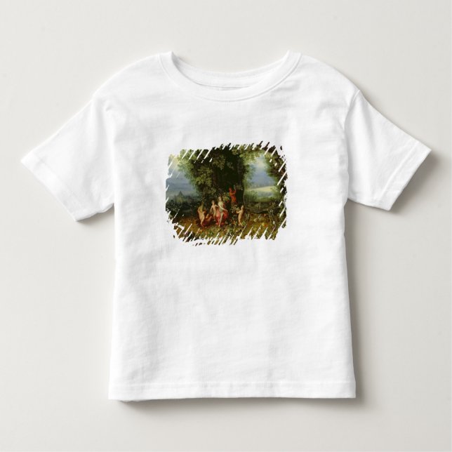 Camiseta De Bebé Alegoría de la tierra (Anverso)