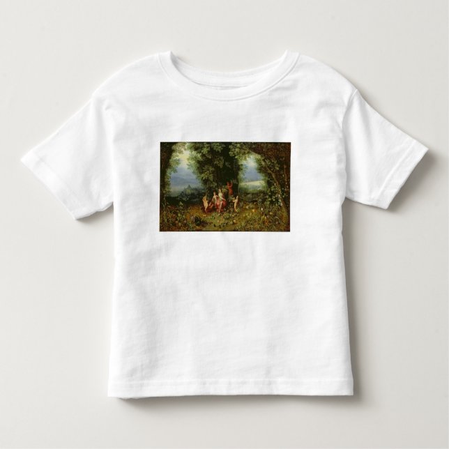 Camiseta De Bebé Alegoría de la tierra (Anverso)