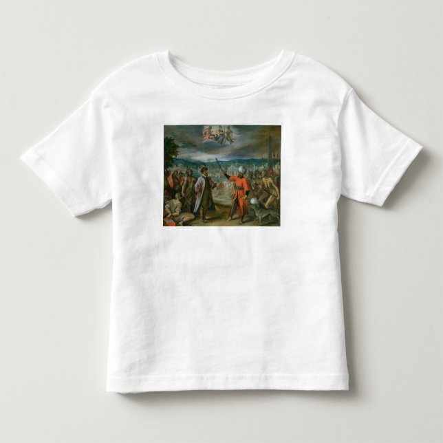Camiseta De Bebé Alegoría de las guerras turcas (Anverso)