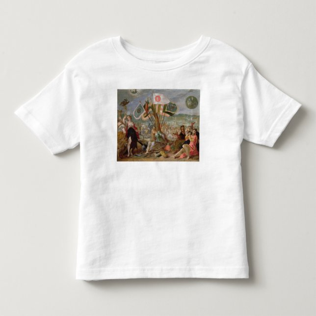Camiseta De Bebé Alegoría de las guerras turcas (Anverso)