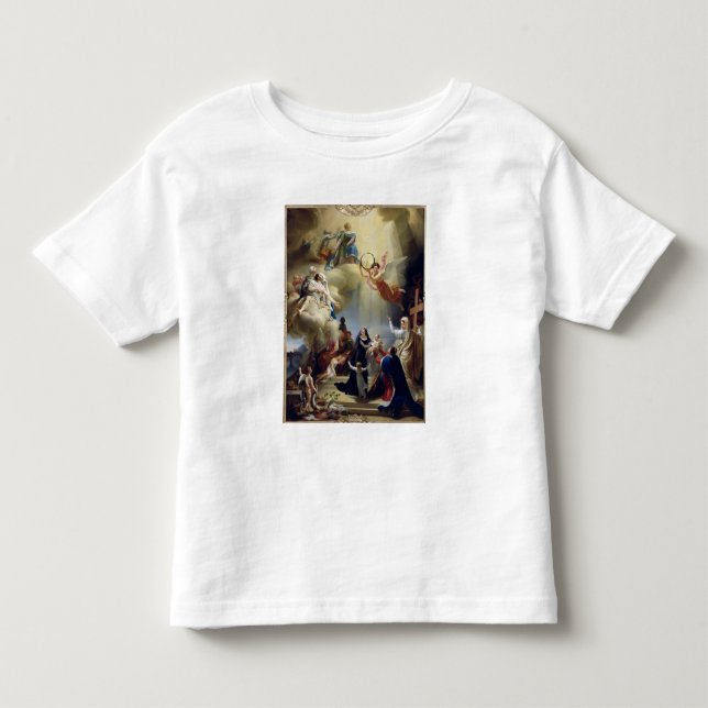 Camiseta De Bebé Alegoría en honor del nacimiento de Enrique de (Anverso)