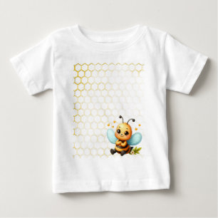 Camiseta De Bebé Alegre Abeja Pequeña