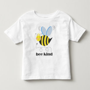 Camiseta De Bebé Alegre princesa abeja con corona y eslogan Sé Amab