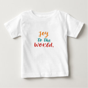 Camiseta De Bebé Alegría al mundo