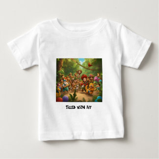 Camiseta De Bebé Alegría de la jungla: desata a tu salvaje interno