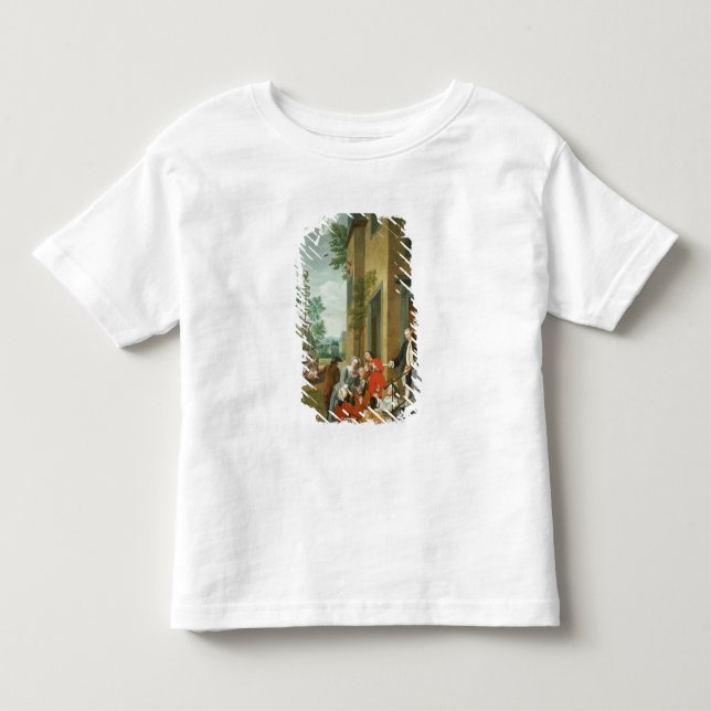Camiseta De Bebé Alegría de los aldeanos (Anverso)