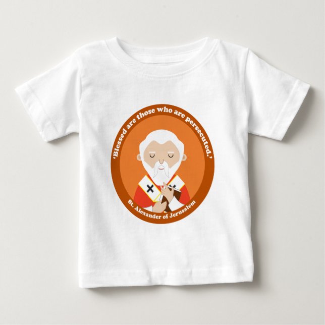 Camiseta De Bebé Alejandro de Jerusalén (Anverso)