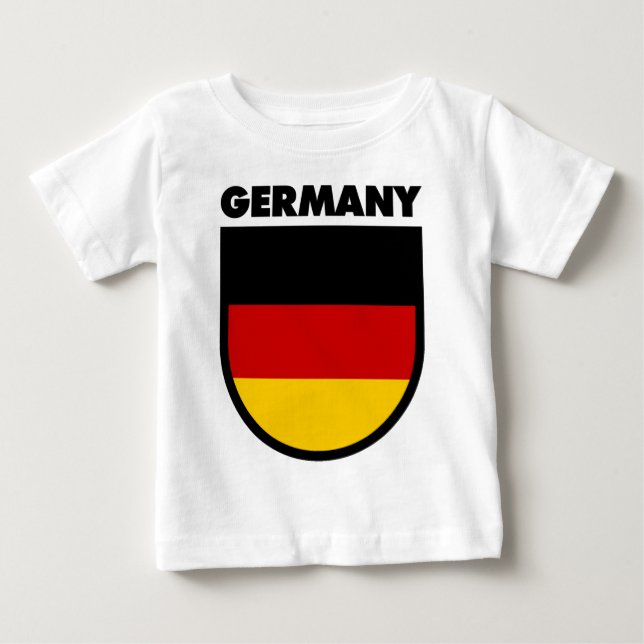 Camiseta De Bebé Alemania (Anverso)