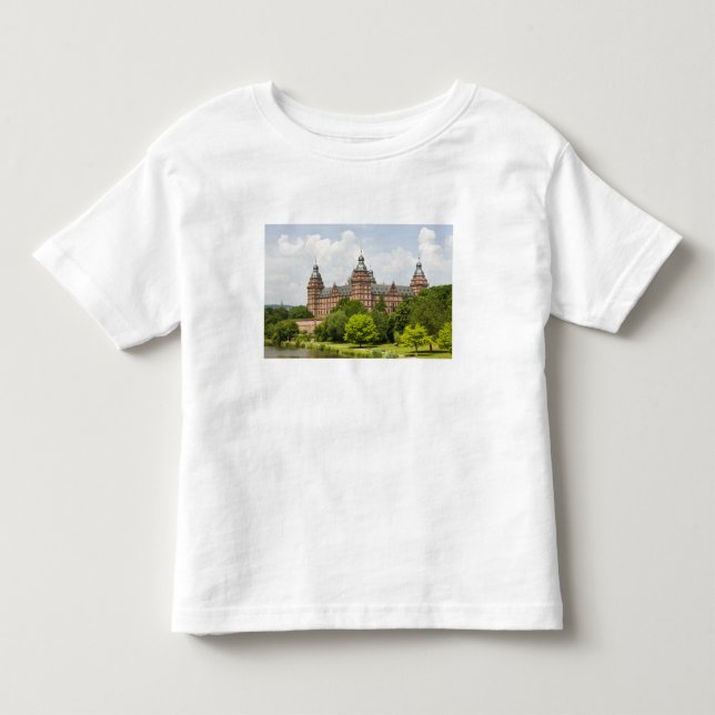 Camiseta De Bebé Alemania, Baviera, Bayern, Aschaffenburg. Castillo (Anverso)