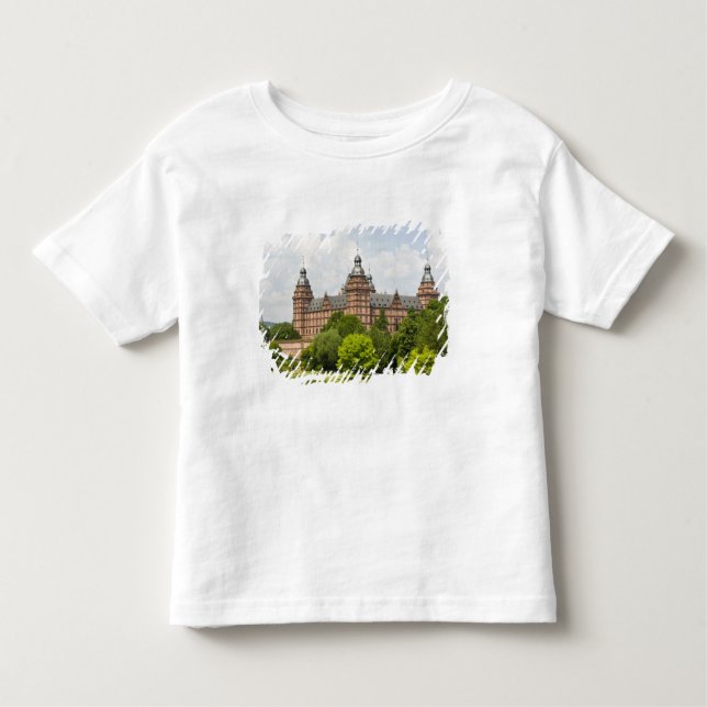 Camiseta De Bebé Alemania, Baviera, Bayern, Aschaffenburg. Schloss (Anverso)