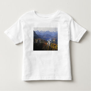 Camiseta De Bebé Alemania, Baviera, Castillo Neuschwanstein.Doble