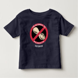 Camiseta De Bebé Alérgico a la alergia de los niños de los