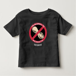 Camiseta De Bebé Alérgico a la alergia de los niños de los