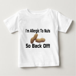 Camiseta De Bebé Alérgico a las nueces
