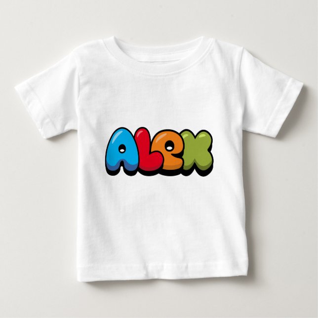 Camiseta De Bebé Alex (Anverso)