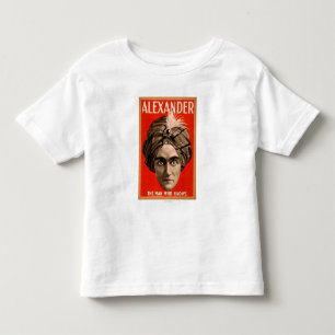 Camiseta De Bebé Alexander el hombre que conoce al Poster mágico