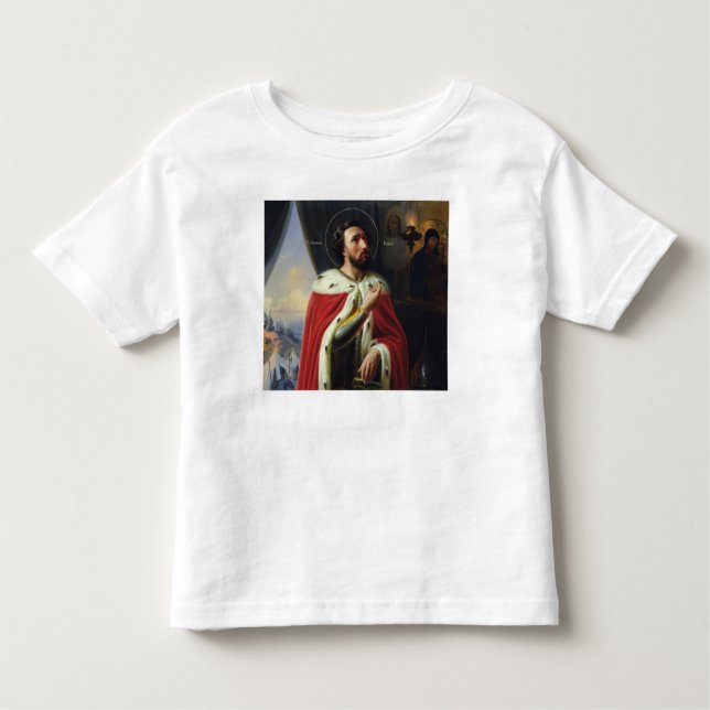 Camiseta De Bebé Alexander Nevsky, duque de Novgorod (Anverso)