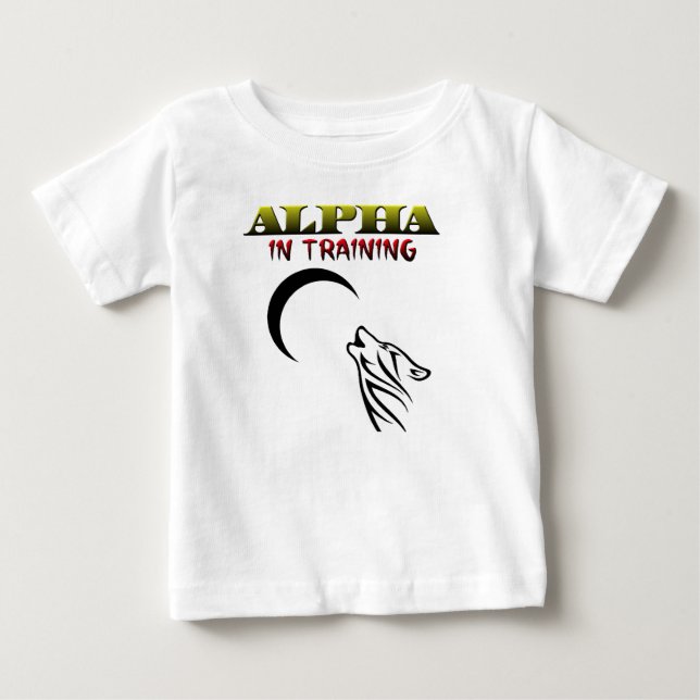Camiseta De Bebé Alfa en el entrenamiento (Anverso)