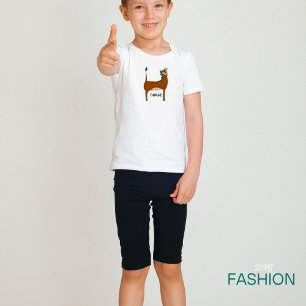 Camiseta De Bebé Alfabeto Animal H Para Caballo