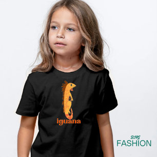 Camiseta De Bebé Alfabeto Animal I Para La Iguana
