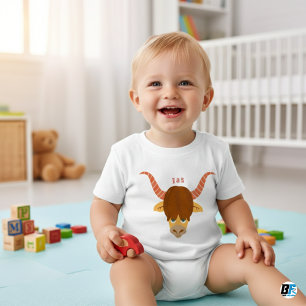 Camiseta De Bebé Alfabeto Animal Y Para Yak