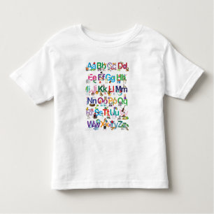 Camiseta De Bebé Alfabeto de la diversión