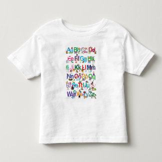 Camiseta De Bebé Alfabeto de la diversión