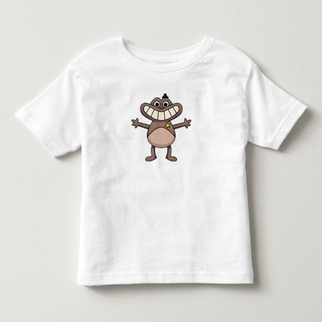 Camiseta De Bebé Alfombrilla de ratón Sheriff Toadster Garten Of Ba (Anverso)