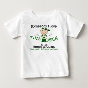 Camiseta De Bebé Alguien a quien amo - Cáncer de Hígado (niño)