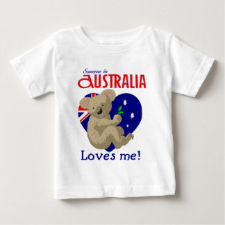 Camiseta De Bebé Alguien en Australia me ama Koala