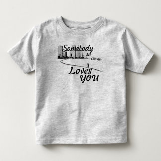 Camiseta De Bebé Alguien en Chicago le ama
