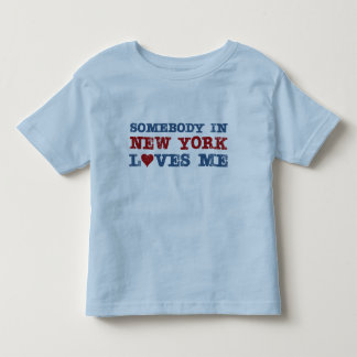Camiseta De Bebé Alguien en Nueva York me ama