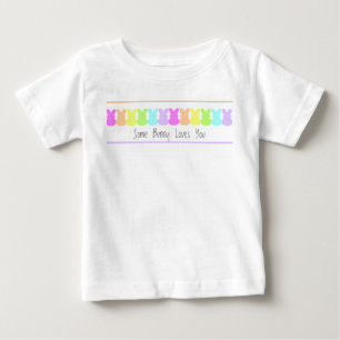 Camiseta De Bebé Algun Conejo Te Ama