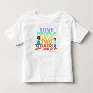 Camiseta De Bebé Alguna gente tiene dos papás
