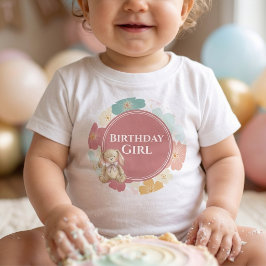 Camiseta De Bebé Alguno conejo es una niña cumpleaños de conejo 