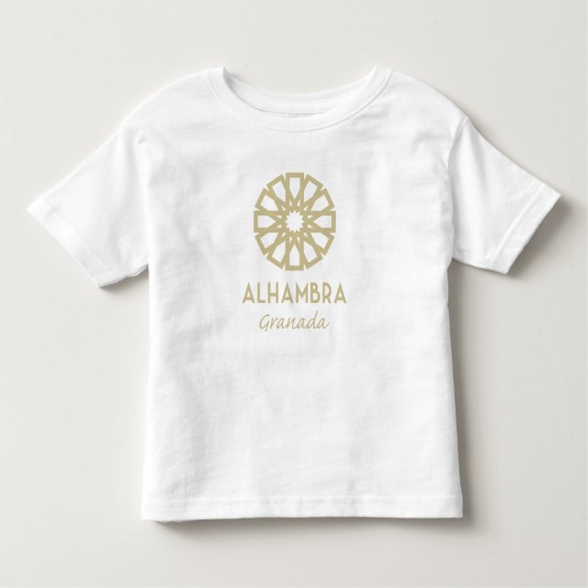 Camiseta De Bebé Alhambra Granada 1 (Anverso)
