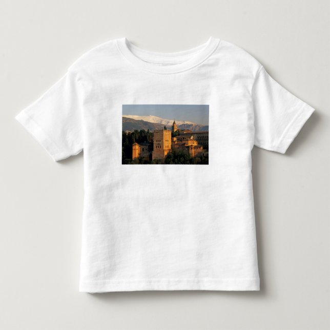 Camiseta De Bebé Alhambra; Granada; Andalucía, España, Sierra Leona (Anverso)