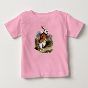Camiseta De Bebé Alice en el País de las Maravillas Conejo Blanco P