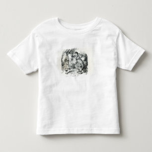 Camiseta De Bebé Alice se encuentra con el Dodo