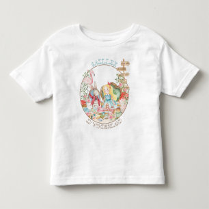 Camiseta De Bebé Alicia aventuras en Woderland Birthday Tea Fiesta