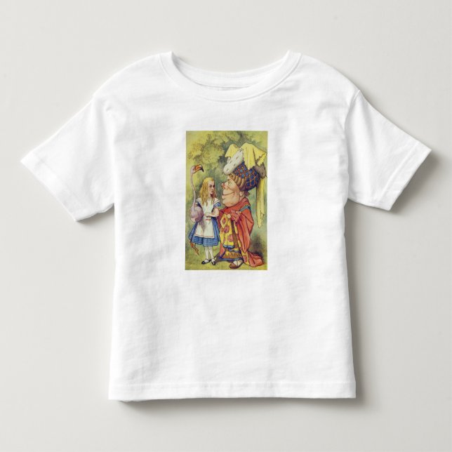 Camiseta De Bebé Alicia con la duquesa (Anverso)