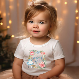Camiseta De Bebé Alicia en el Chica de cumpleaños de Australia